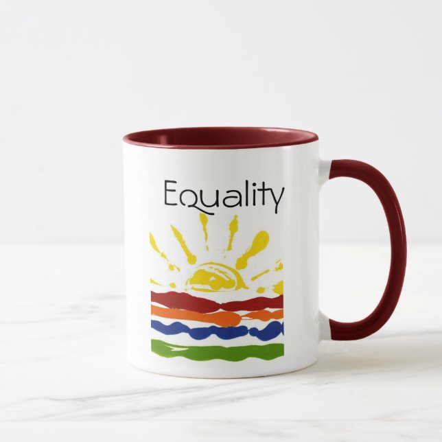 Gleichheits-Tasse Tasse (Rechts)