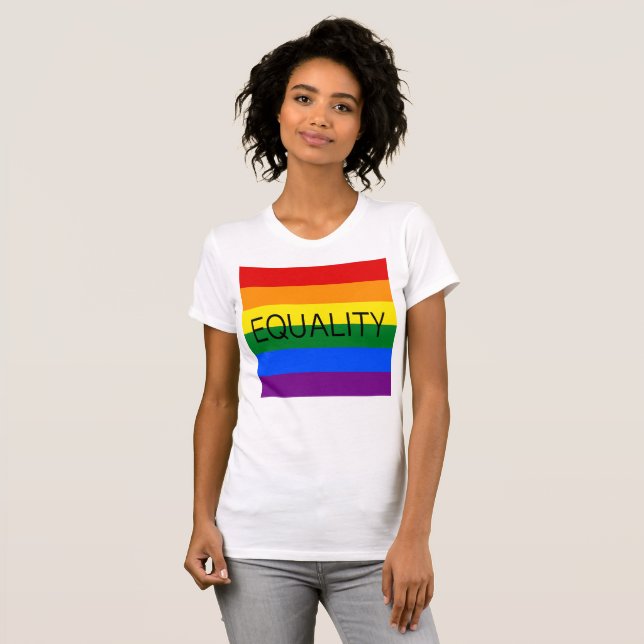 GLEICHHEITSGay Pride T-Shirt (Vorne ganz)