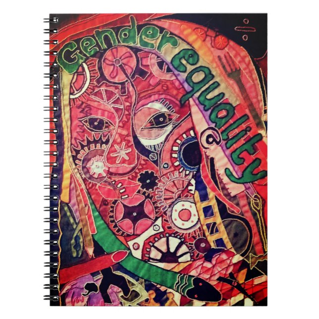 Gleichstellung der Geschlechter Notizblock (Vorderseite)