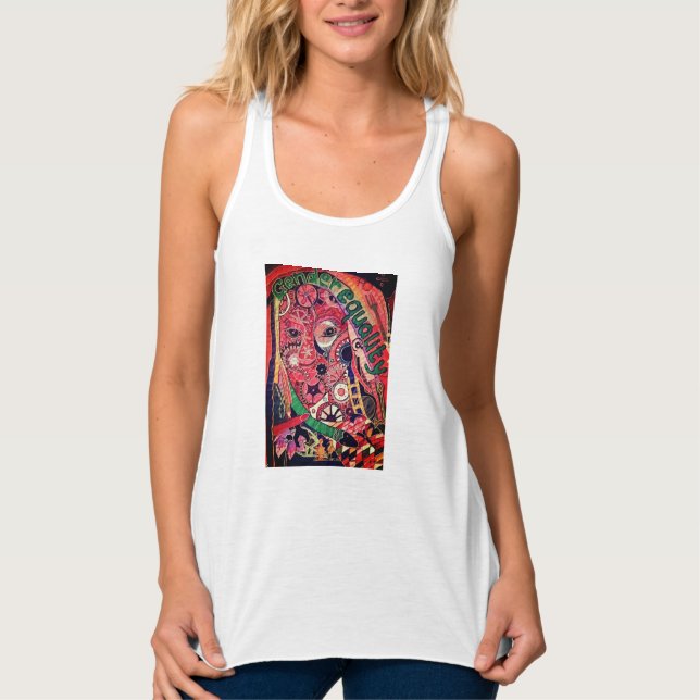 Gleichstellung der Geschlechter Tank Top (Vorderseite)