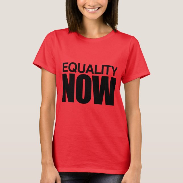 GLEICHSTELLUNG JETZT -.png T-Shirt (Vorderseite)