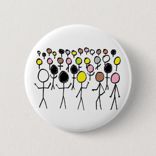 Gleichstellung von Stickmen Button