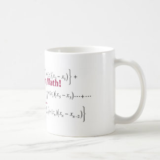 Gleichung, dort ist kein i in Mathe! , oh Tasse