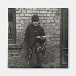 Gleichverkäufer. c.1900 magnet