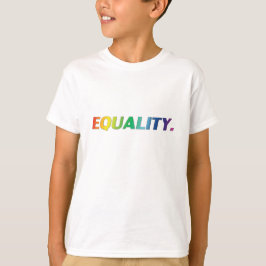 Gleichwertiger Stolz lgbtq lgbt quee Schwulenregen T-Shirt