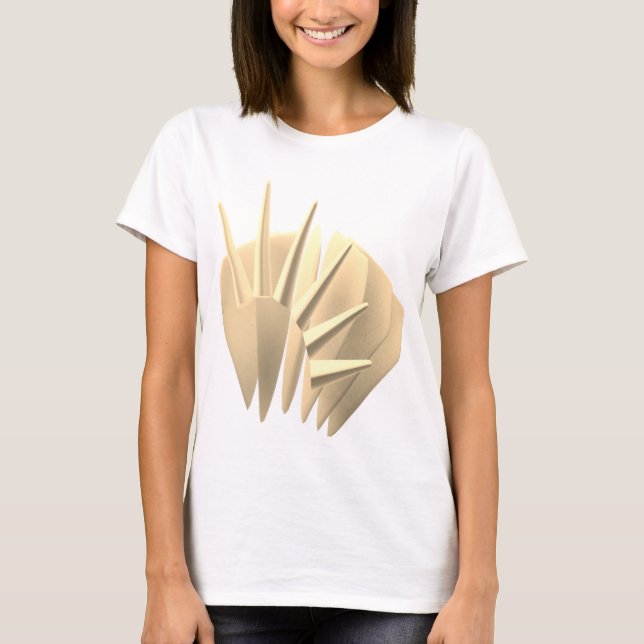 GLEICHZEITIG abstrakt T-Shirt (Vorderseite)