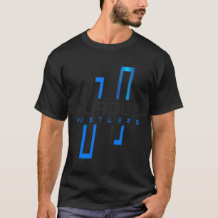 Gleis und Feld des Hurdle Hustler T-Shirt