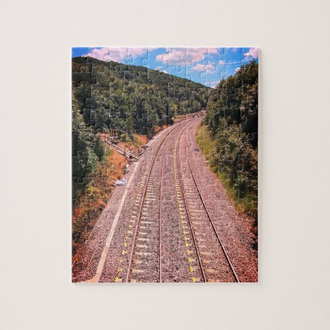 Gleise Puzzle (Vertikal)