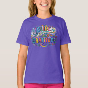 Gleiten Sie in die Dankbarkeit T-Shirt
