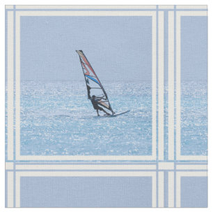 Gleitener Windsurfer Stoff