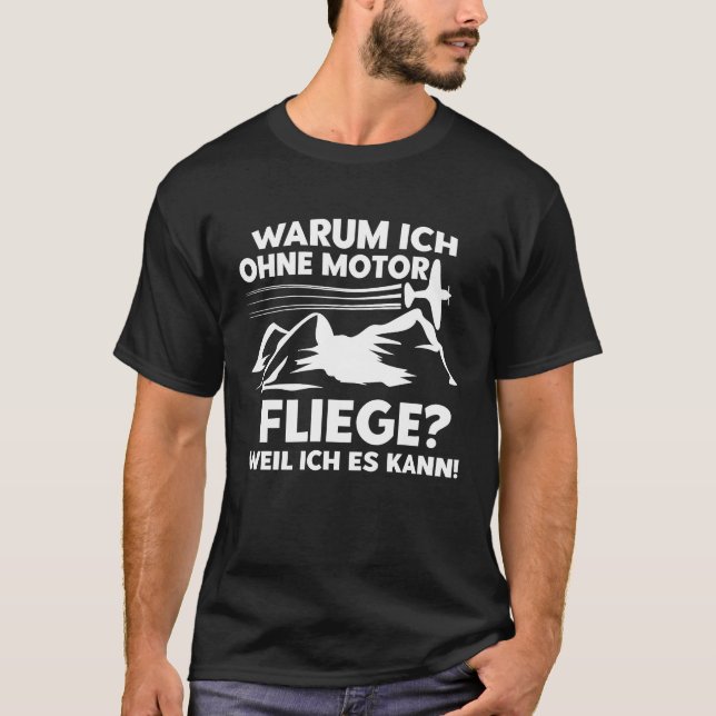 Gleiter, Gleiter, Gleiter, Gleiter, Sprichwort T-Shirt (Vorderseite)