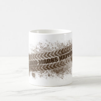 Gleiter-Kennzeichen geschehen Kaffeetasse