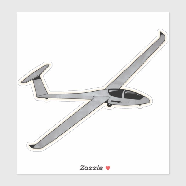 Gleiter, Trainerflugzeuge Aufkleber (Blatt)