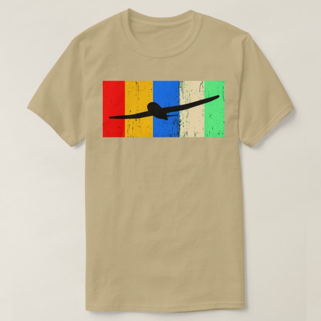 Gleitflugzeug T-Shirt (Design vorne)