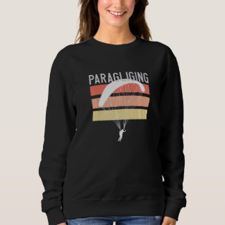 Gleitschirm Fallschirmspringer Gleitm Sweatshirt