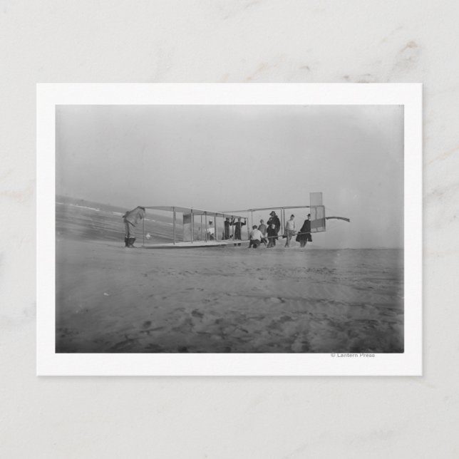 Gleitschirm für den Flug Postkarte (Vorderseite)