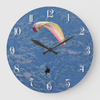 Gleitschirm Große Wanduhr
