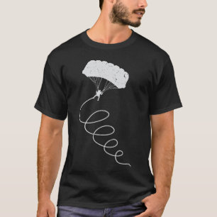 Gleitschirm in einem Thermal - T-Shirt