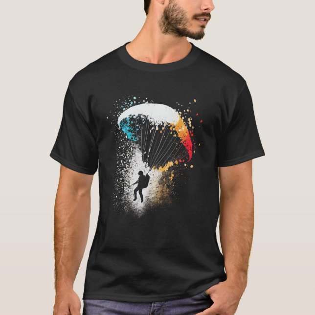 Gleitschirmfliege T-Shirt (Vorderseite)