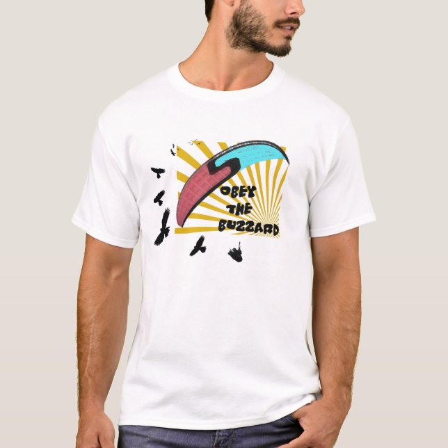 Gleitschirmfliegen - mehr Arten T-Shirt (Vorderseite)