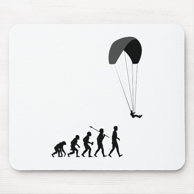 Gleitschirmfliegen Mousepad (Vorne)