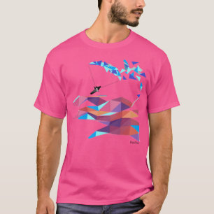 Gleitschirmflieger-Farbgebirge T-Shirt