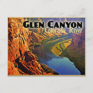 Glen Canyon Arizona Utah Postkarte