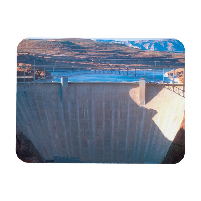 Glen Canyon Dam am Colorado River, Page, Magnet (Horizontal)