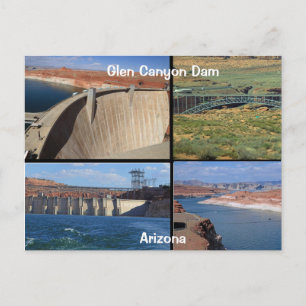 Glen Canyon Dam Postkarte