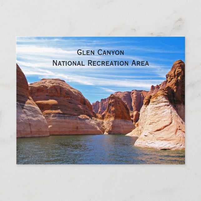 Glen Canyon NRA Postcard Postkarte (Vorderseite)