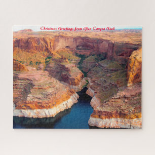 Glen Canyon Utah. Weihnachtsgrüße Puzzle