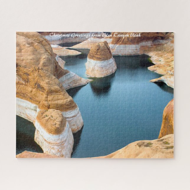 Glen Canyon Utah. Weihnachtsgrüße Puzzle (Horizontal)
