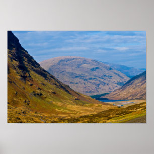 Glen Coe, Schottland Poster