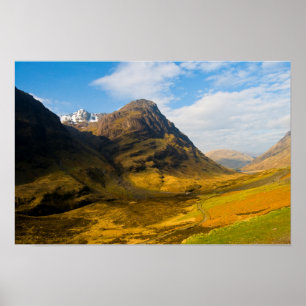 Glen Coe, Schottland Poster