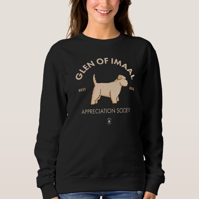 Glen des hundemischen Terrier Sweatshirt (Vorderseite)