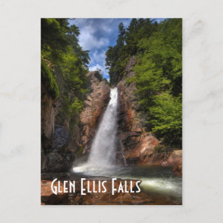 Glen Ellis Falls Postkarte
