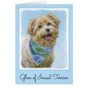 Glen of Imaal Terrier Painting - Original Dog Art