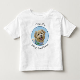 Glen of Imaal Terrier Painting - Original Dog Art Kleinkind T-shirt