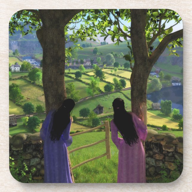 Glen of the Twins Cork Untersetzer (Vorderseite)