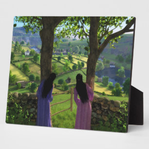 Glen of the Twins Plaque Fotoplatte