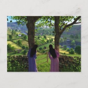 Glen of the Twins Postcard Postkarte