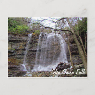 Glen Onoko Falls Postkarte