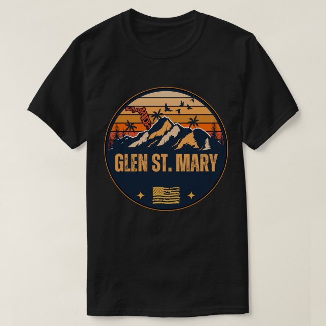 Glen St. Mary, Florida T-Shirt (Design vorne)