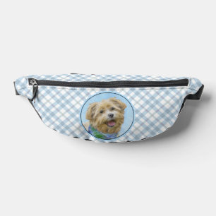 Glen von Imaal Terrier Malerei Original Hunde Kuns Bauchtasche