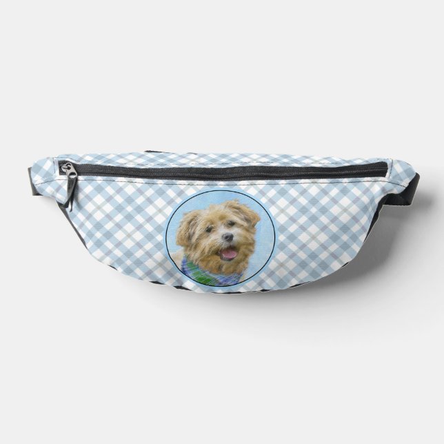 Glen von Imaal Terrier Malerei Original Hunde Kuns Bauchtasche (Ablage )