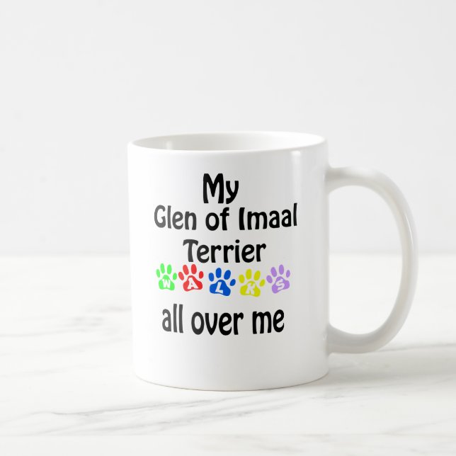Glen von Imaal Terrier Walks Design Tasse (Rechts)