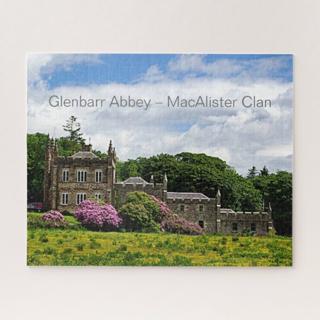 Glenbarr Abbey - MacAlister Clan Puzzle (Horizontal)