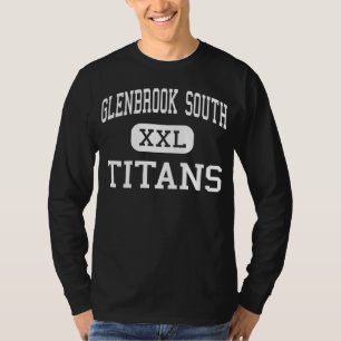 Glenbrook Süd- Titanen - hohes - Glenview T-Shirt