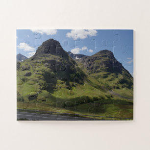 Glencoe, das Puzzle des Highlands of Scotland