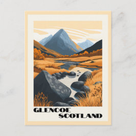 Glencoe, Schottland - Atemberaubende schottische H Postkarte